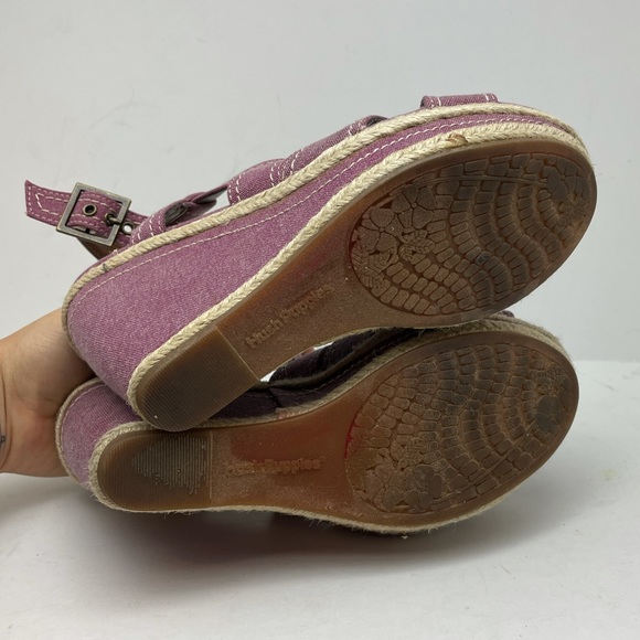 ✨Hush Puppies Lavender Strappy Wedge Sandals - Picture 6 of 6